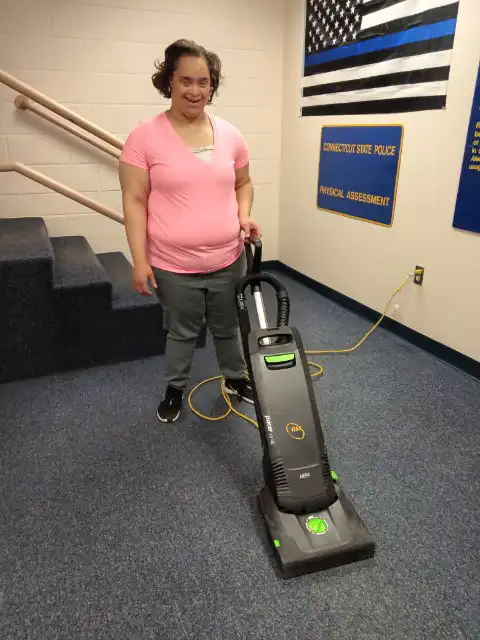 Client vacuuming
